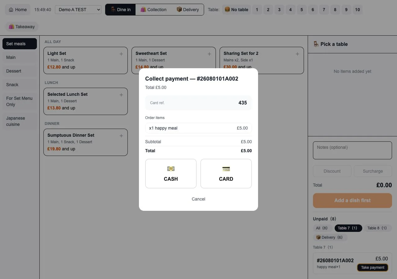 ShopOps POS: Checkout and reporting
